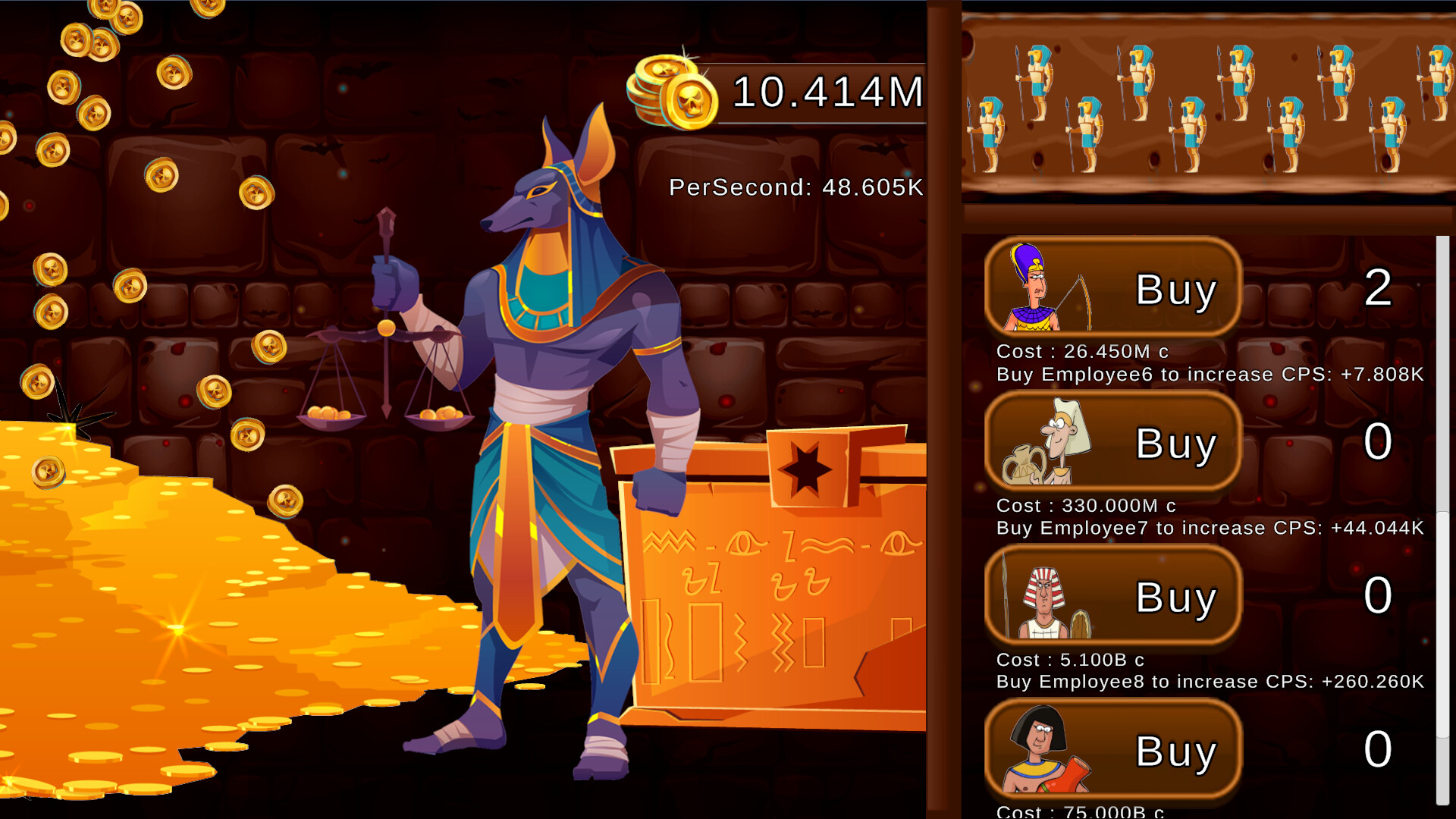 Anubis Clicker