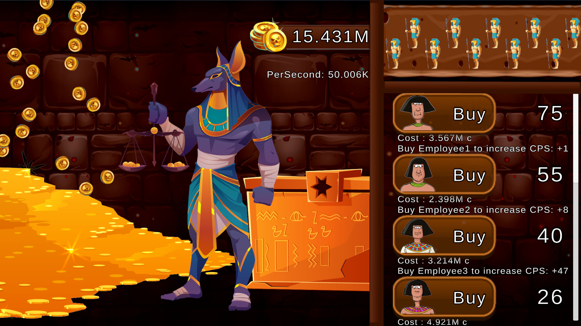 Anubis Clicker