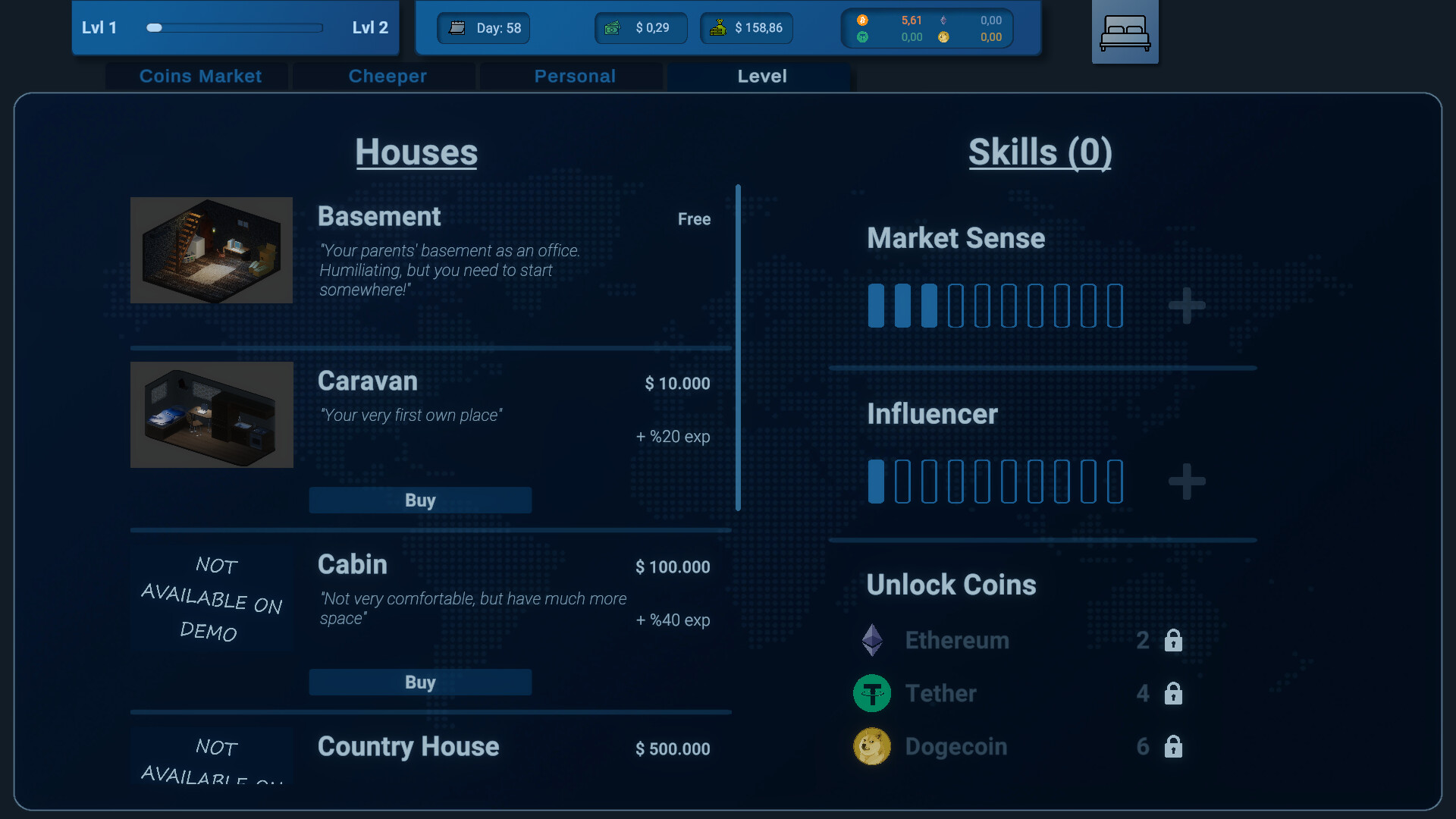 Coin Trader Simulator