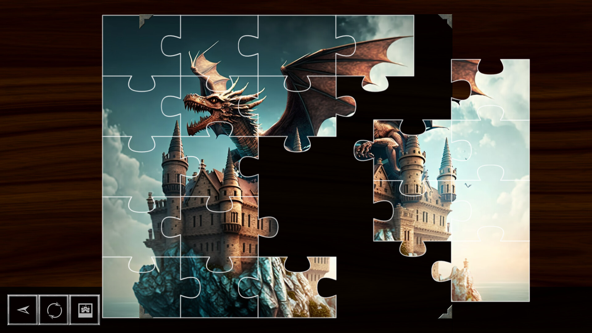 Fantasy Jigsaw Puzzles: Dragons