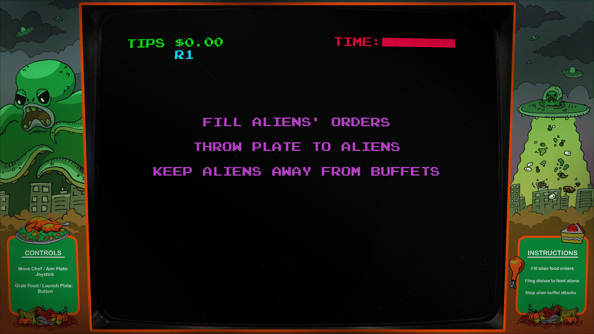 Digital Eclipse Arcade: Invasion of the Buffet Snatchers