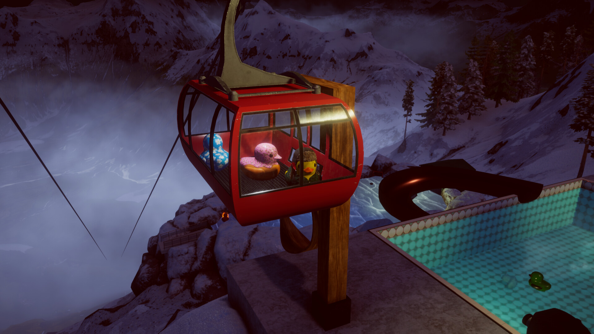 Placid Plastic Duck Simulator: Quacking the Ice