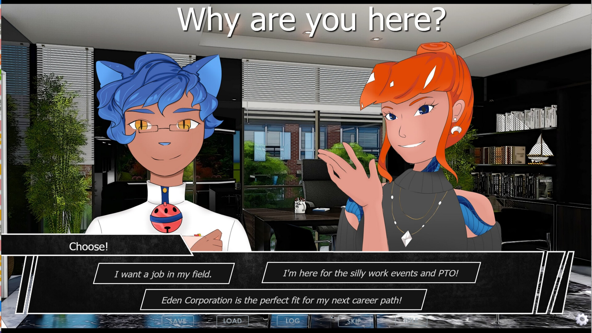 Passage: A Job Interview Simulator!