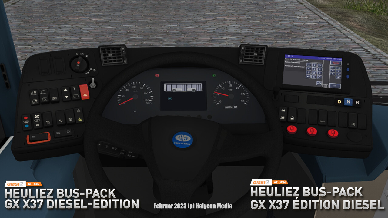 OMSI 2: Heuliez Bus Pack – GX x37: Diesel Edition