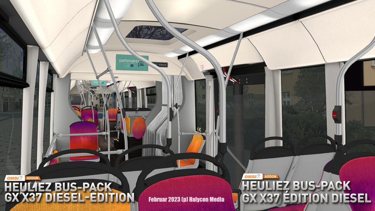 OMSI 2: Heuliez Bus Pack – GX x37: Diesel Edition