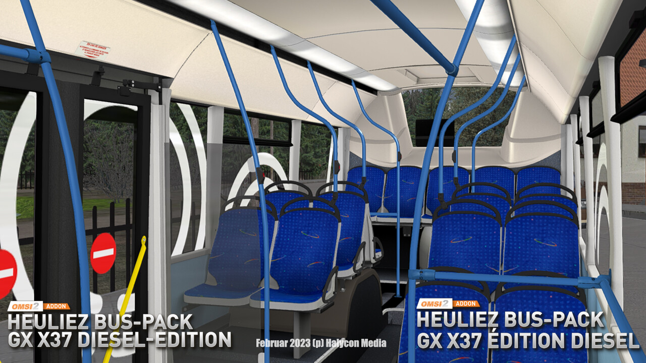 OMSI 2: Heuliez Bus Pack – GX x37: Diesel Edition