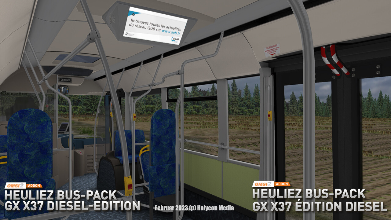 OMSI 2: Heuliez Bus Pack – GX x37: Diesel Edition