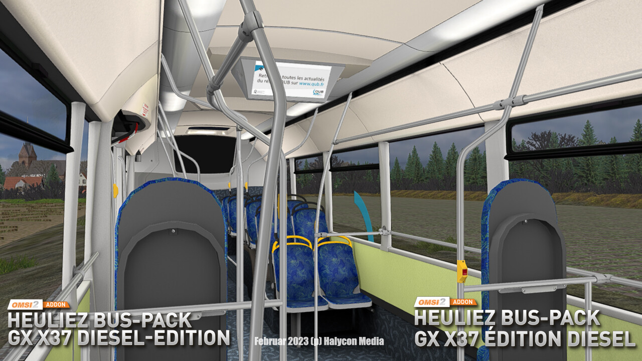 OMSI 2: Heuliez Bus Pack – GX x37: Diesel Edition