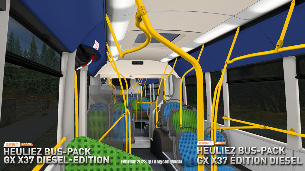 OMSI 2: Heuliez Bus Pack – GX x37: Diesel Edition