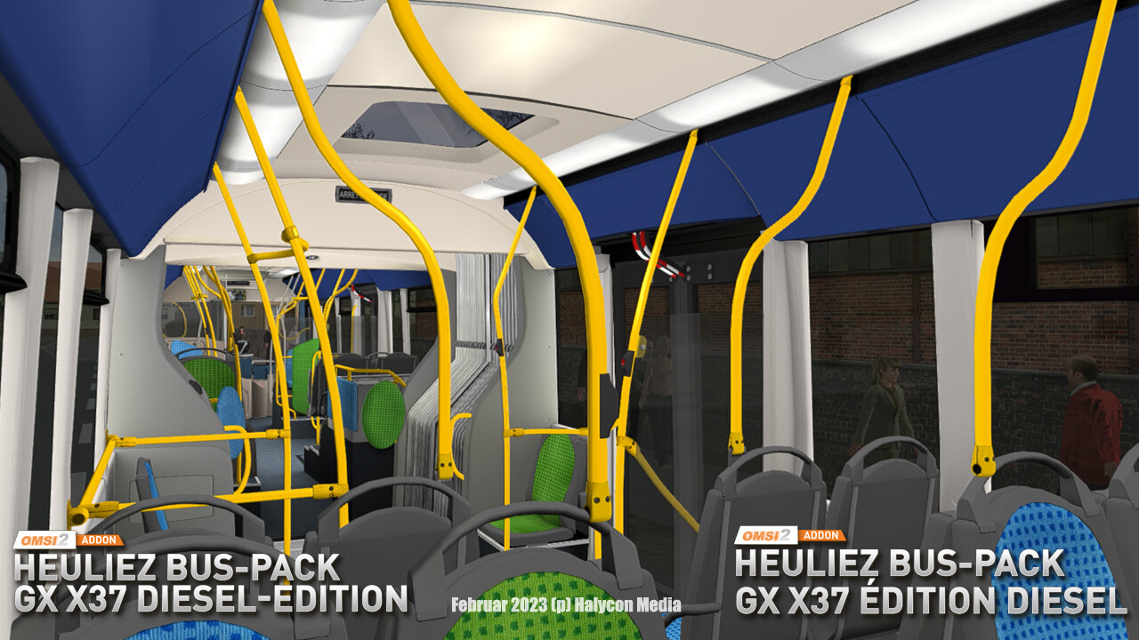 OMSI 2: Heuliez Bus Pack – GX x37: Diesel Edition