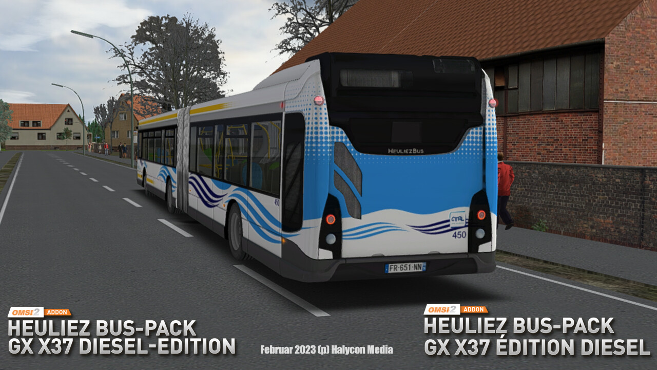 OMSI 2: Heuliez Bus Pack – GX x37: Diesel Edition
