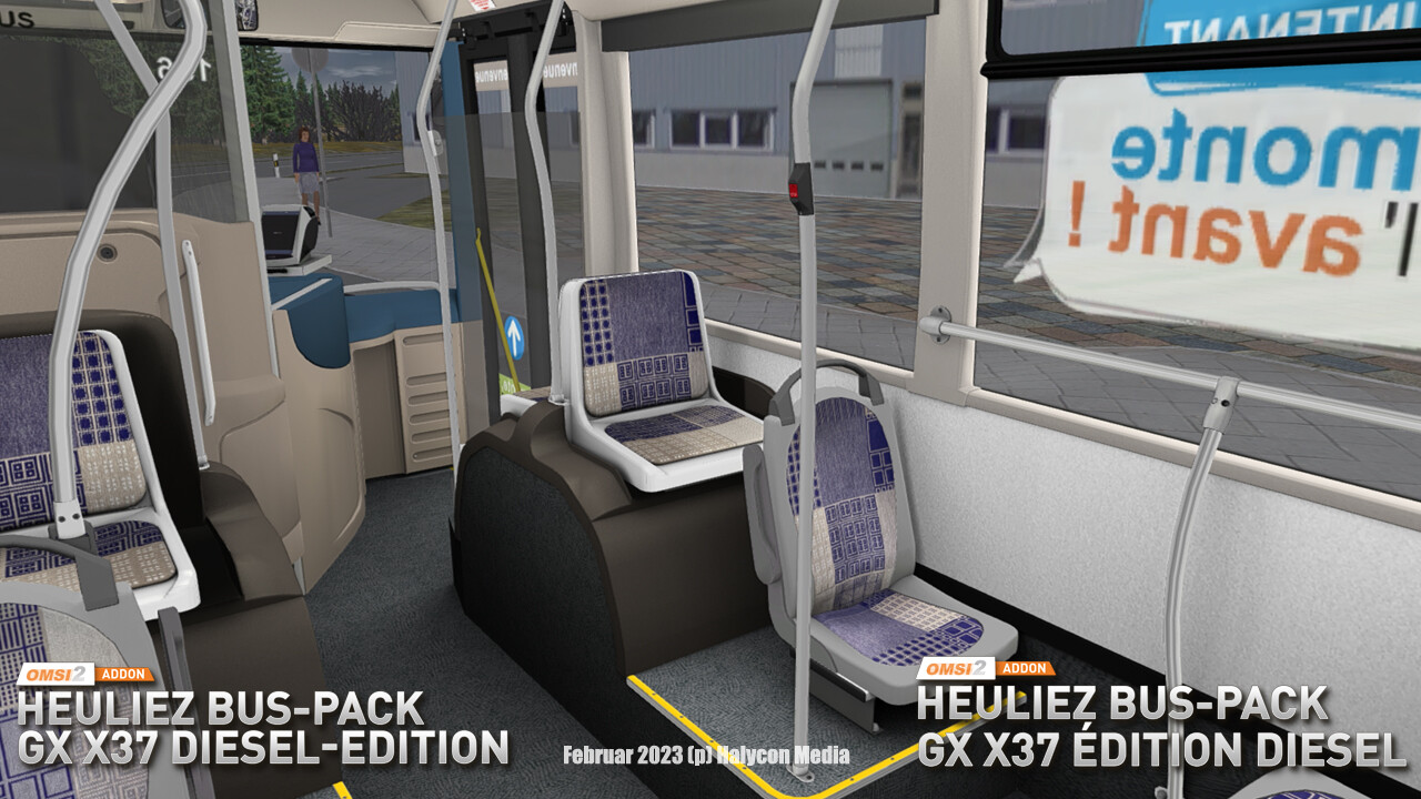 OMSI 2: Heuliez Bus Pack – GX x37: Diesel Edition