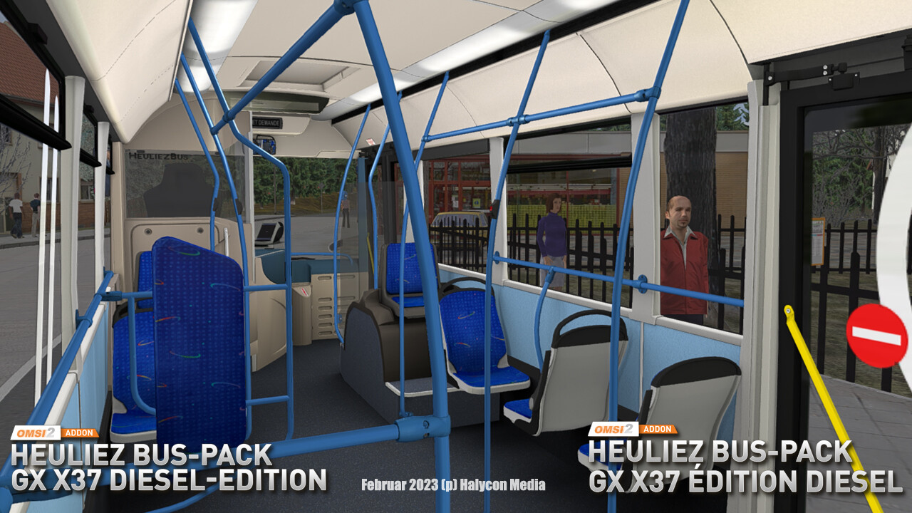 OMSI 2: Heuliez Bus Pack – GX x37: Diesel Edition