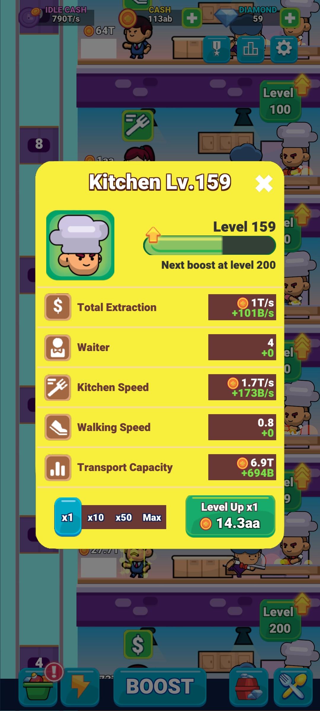 Idle Kitchen Tycoon
