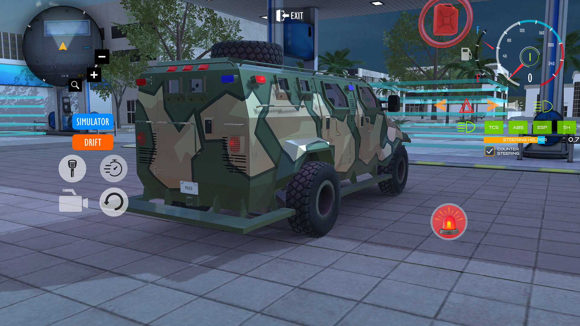 Police Car Armored: Cop Simulator