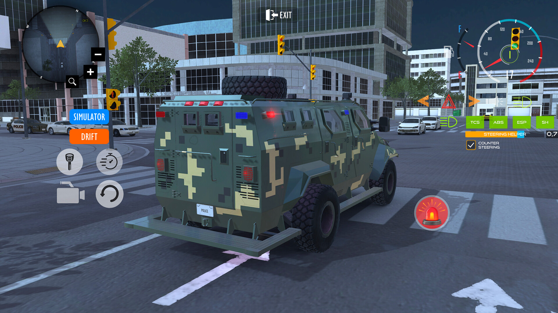 Police Car Armored: Cop Simulator
