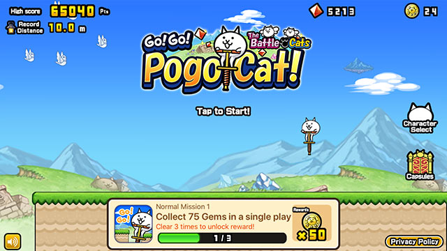 Go! Go! Pogo Cat!