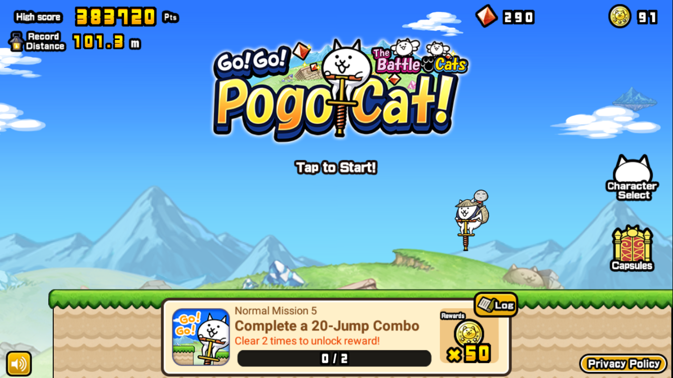 Go! Go! Pogo Cat!