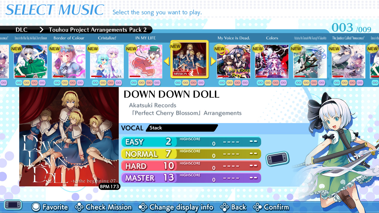 Groove Coaster: Wai Wai Party!!!! – Touhou Project Arrangements Pack 2