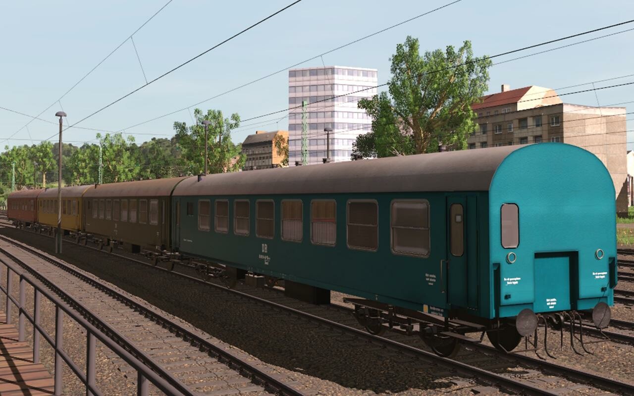 Trainz Railroad Simulator 2022: Pro Train DB/DR Auxiliary Train