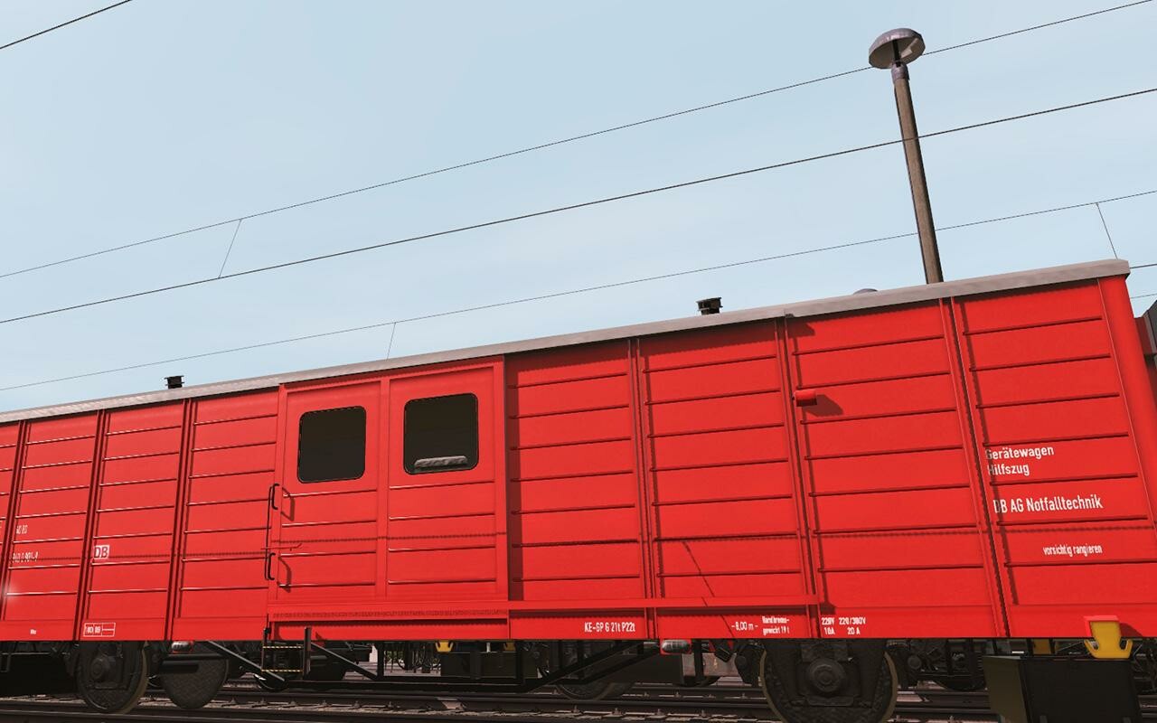 Trainz Railroad Simulator 2022: Pro Train DB/DR Auxiliary Train