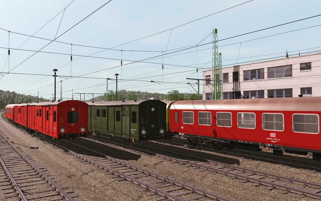 Trainz Railroad Simulator 2022: Pro Train DB/DR Auxiliary Train