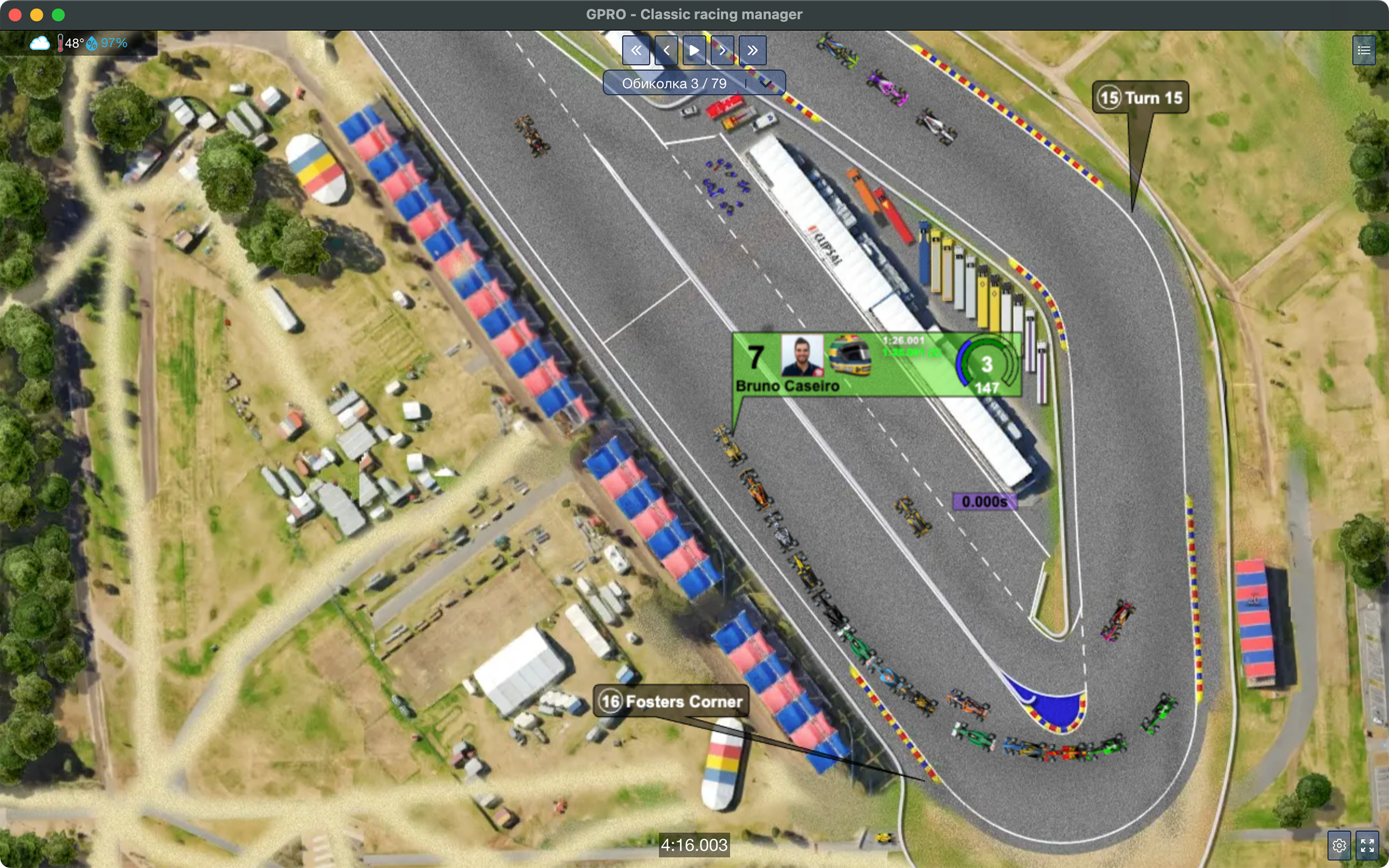 GPRO: Classic Racing Manager