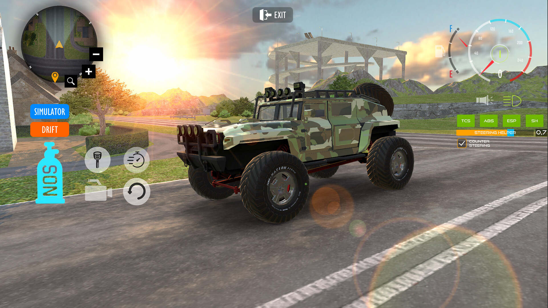 Offroad Jeep 4×4: Car Driving Simulator