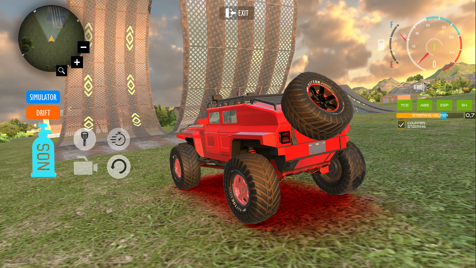 Offroad Jeep 4×4: Car Driving Simulator
