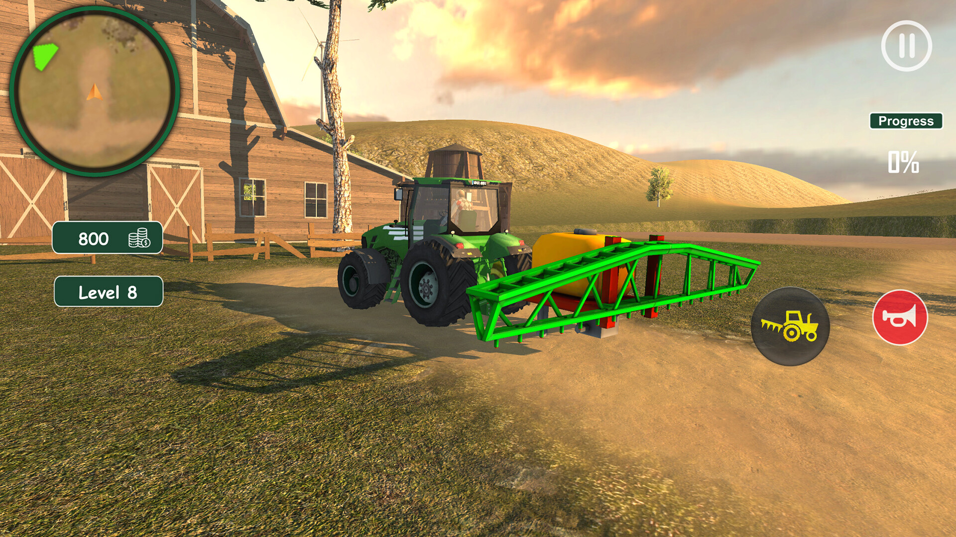 Farming Tractor Simulator: Big Farm