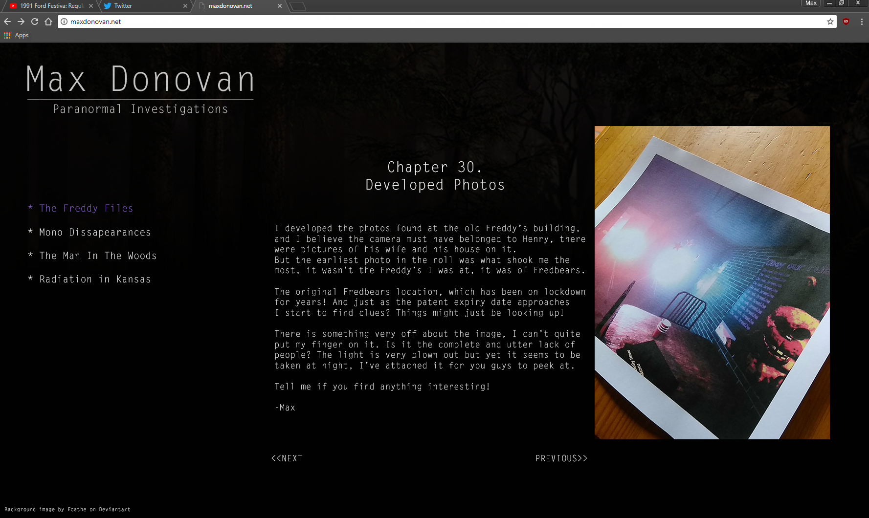 Final Nights 4: Fates Entwined