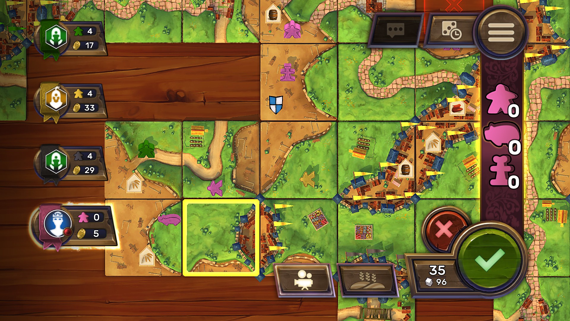 Carcassonne: The Official Board Game – Traders &amp; Builders