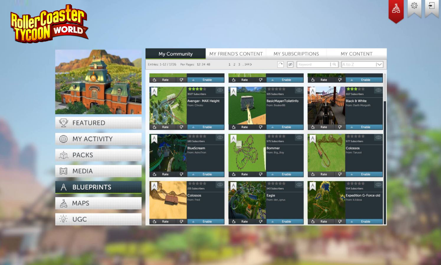 RollerCoaster Tycoon World: Deluxe Edition