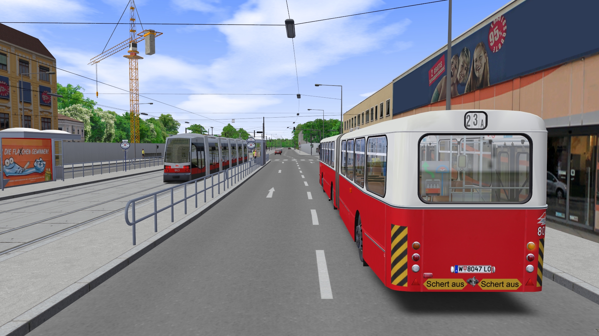 OMSI 2: Steam Edition – AI-Articulated Bus for Vienna