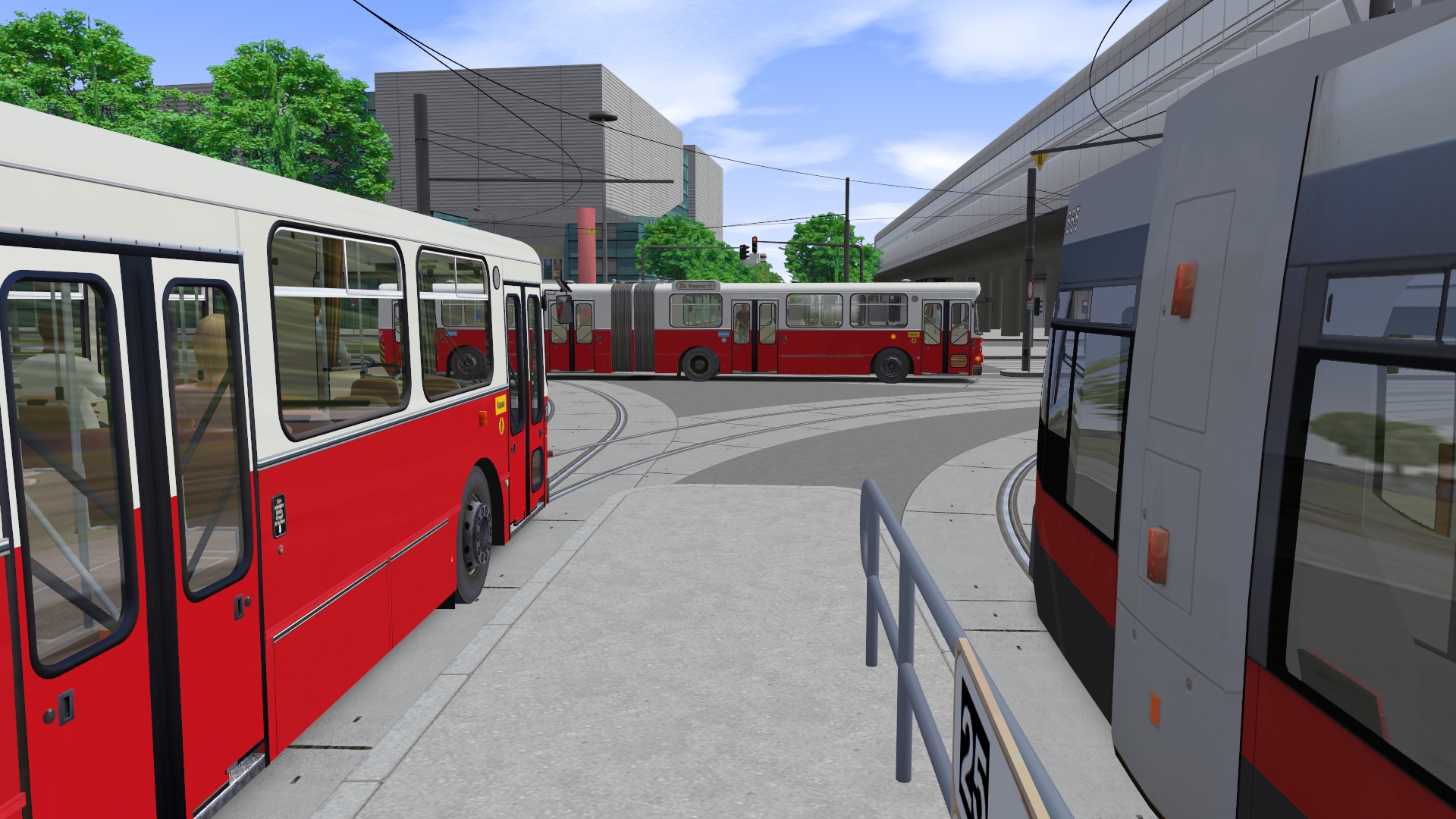 OMSI 2: Steam Edition – AI-Articulated Bus for Vienna