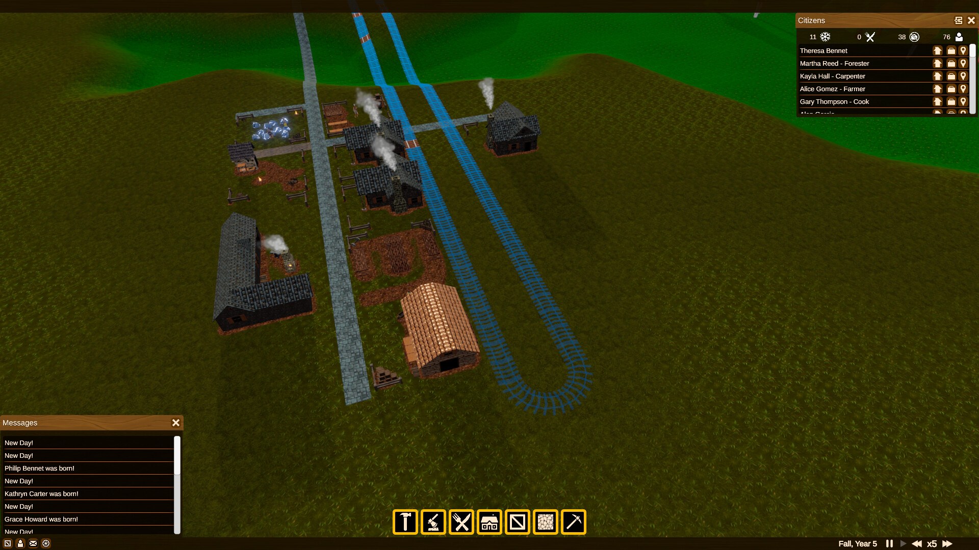 Wildwood: A Town Building Game