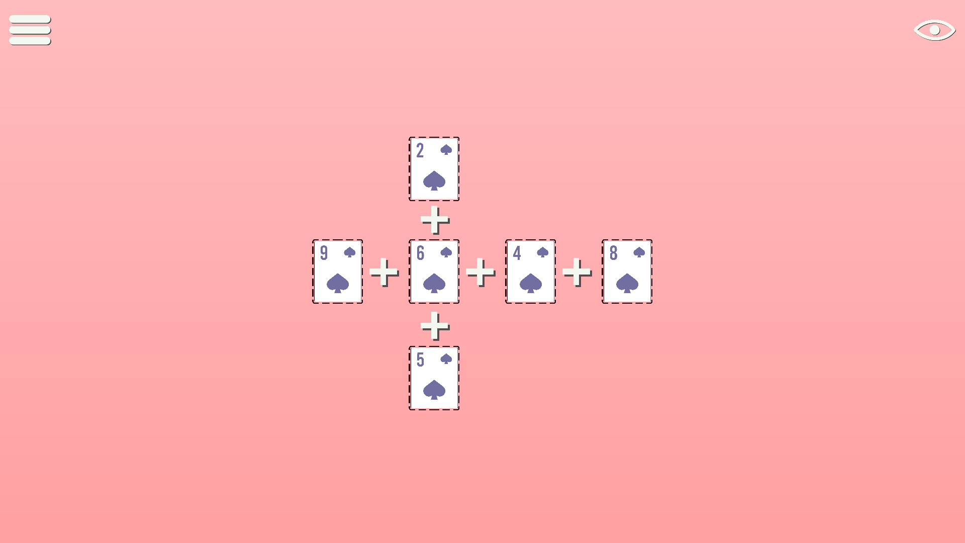 BlackJack Math Cross Numbers