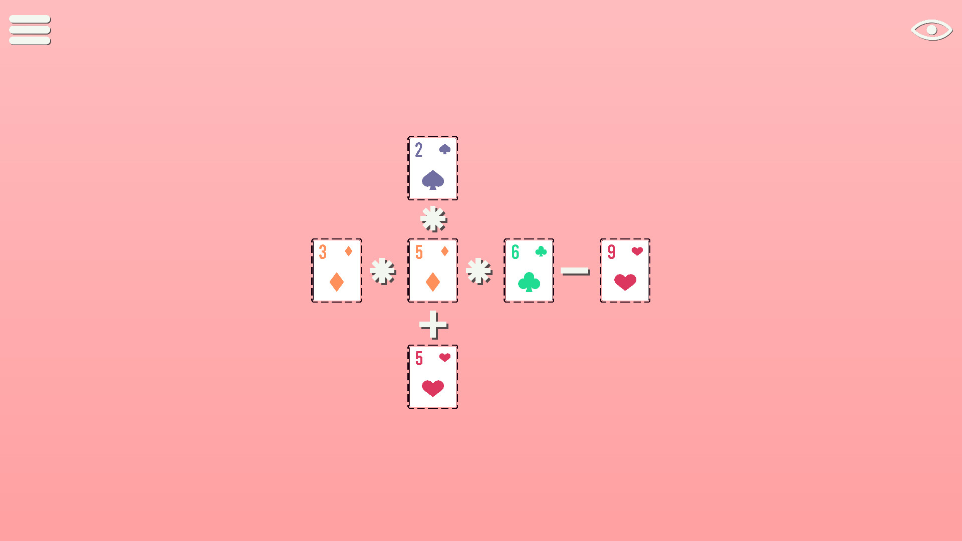 BlackJack Math Cross Numbers