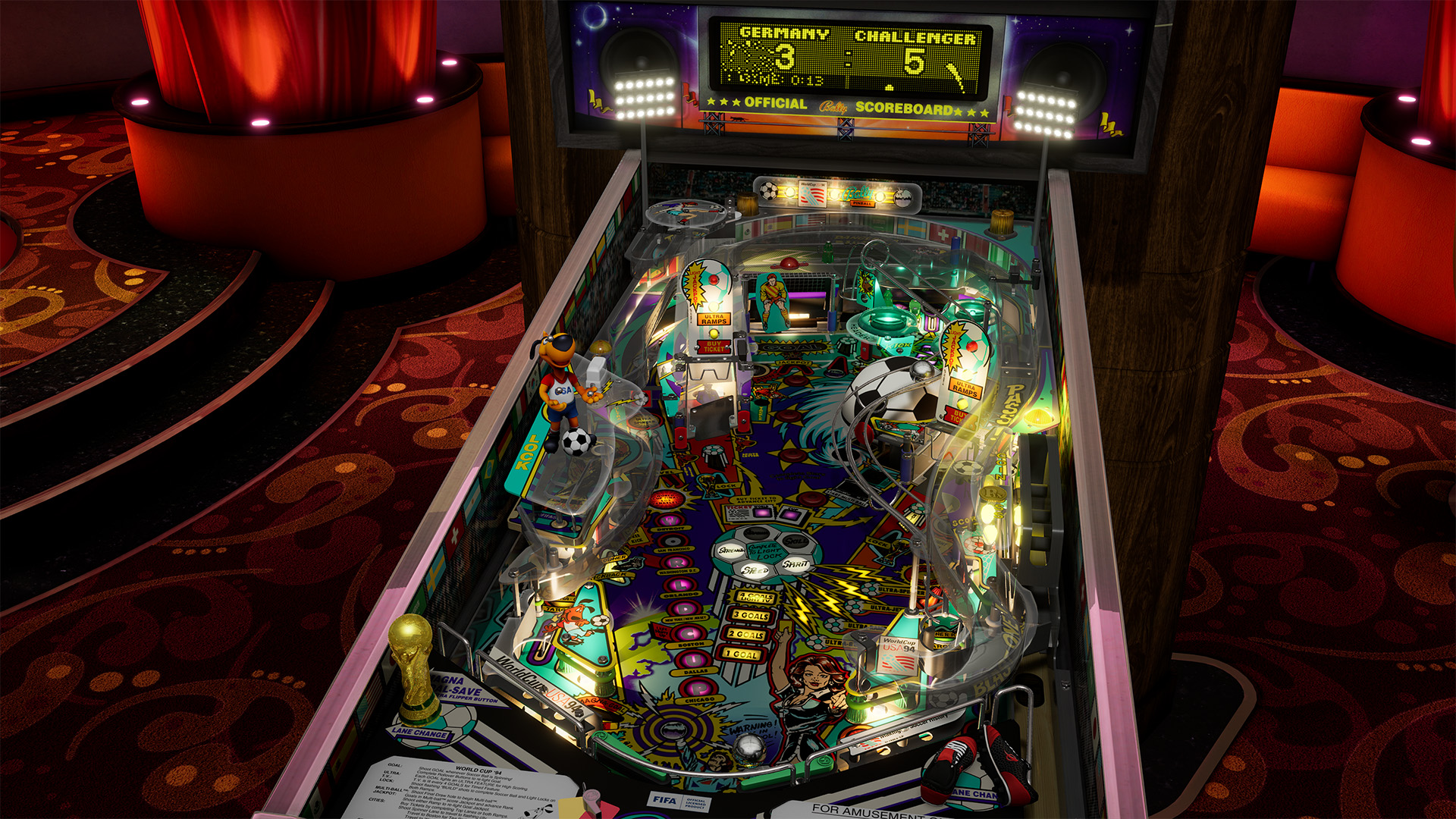 Pinball FX: Williams Pinball – World Cup Soccer