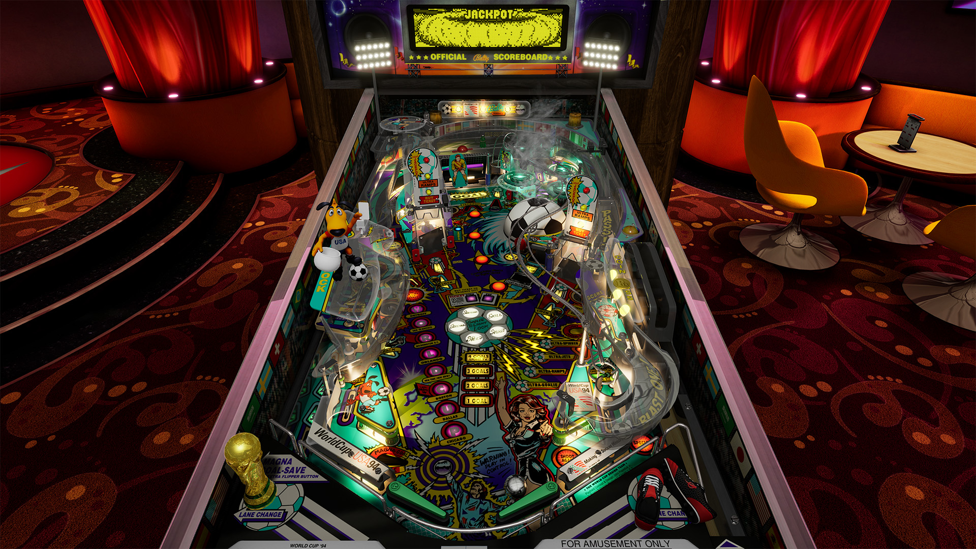 Pinball FX: Williams Pinball – World Cup Soccer