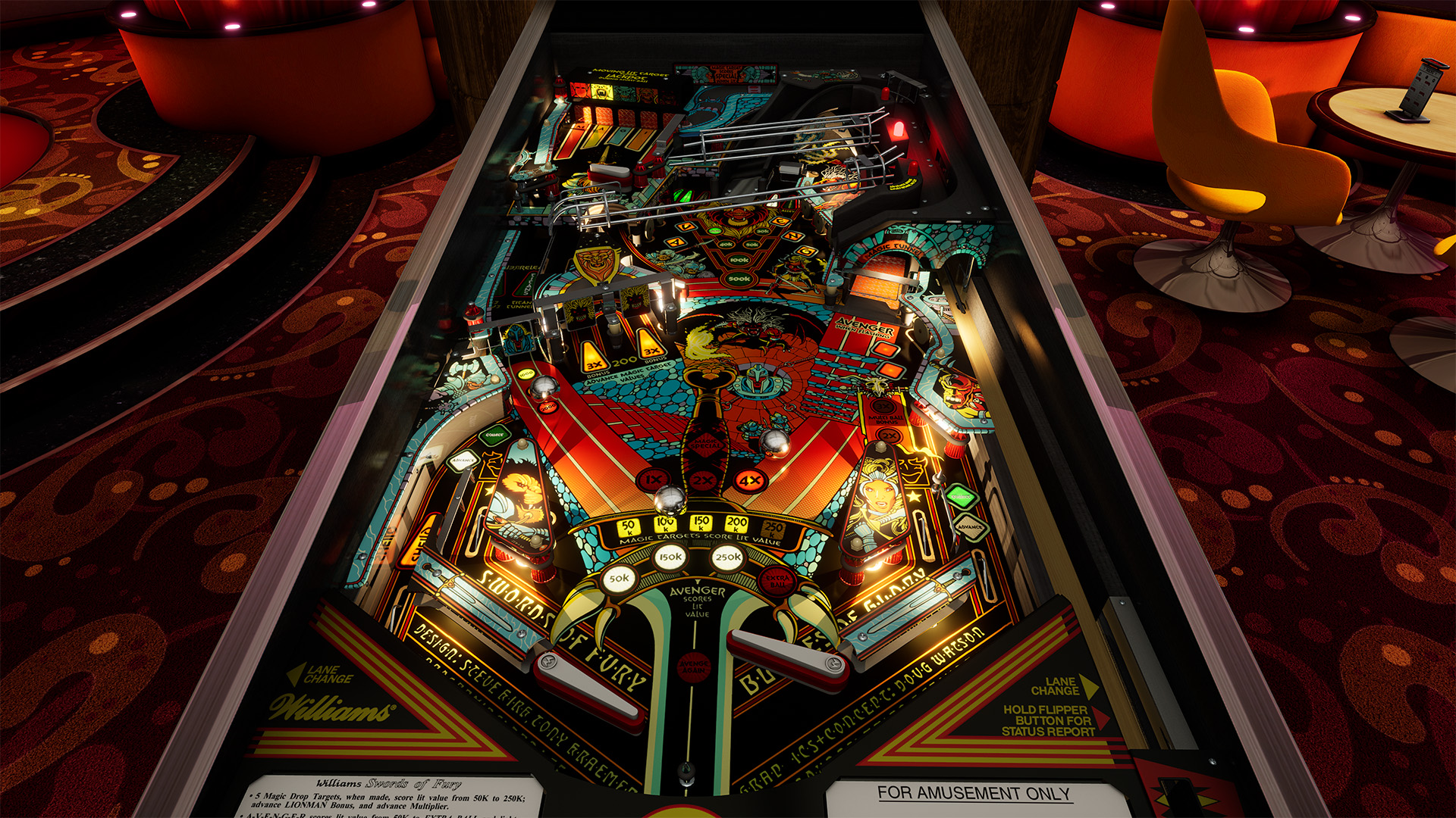 Pinball FX: Williams Pinball – Swords of Fury