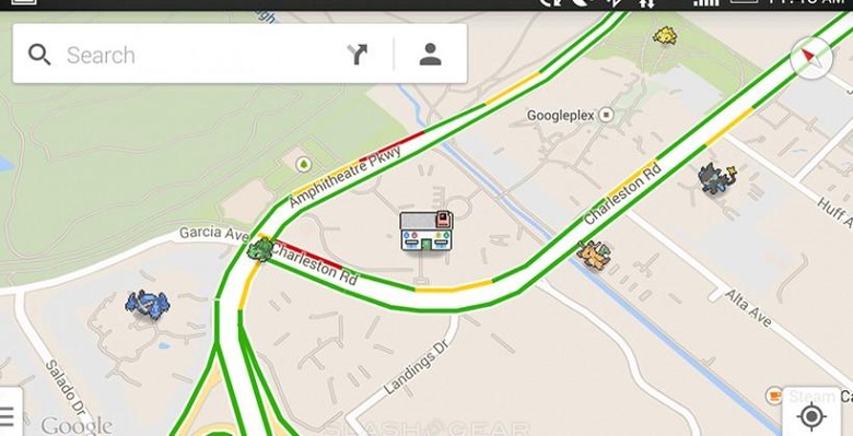 Google Maps: Pokémon Challenge