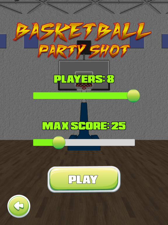 Basketball Party Shot