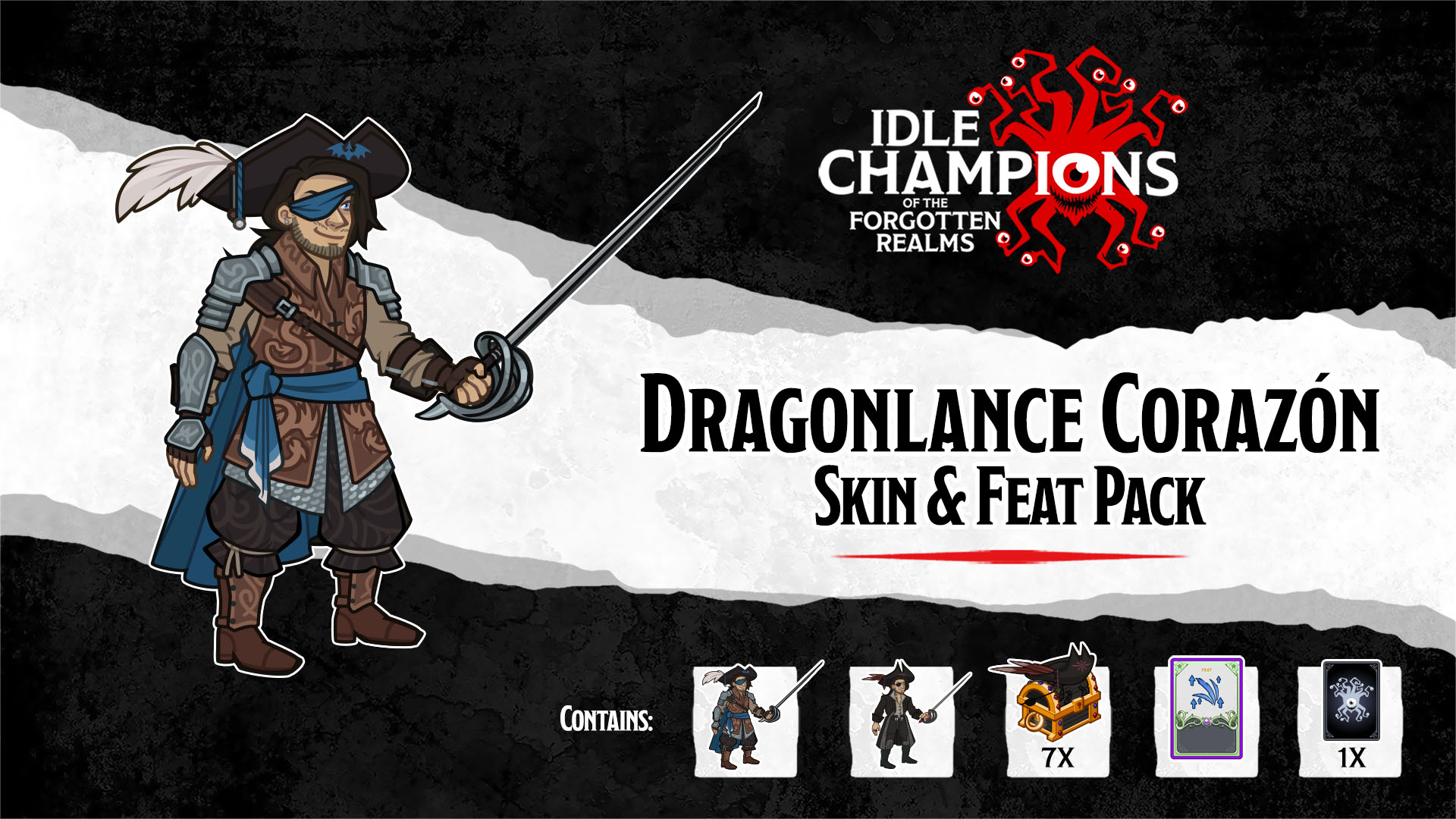 Dragonlance Corazón Skin &amp; Feat Pack