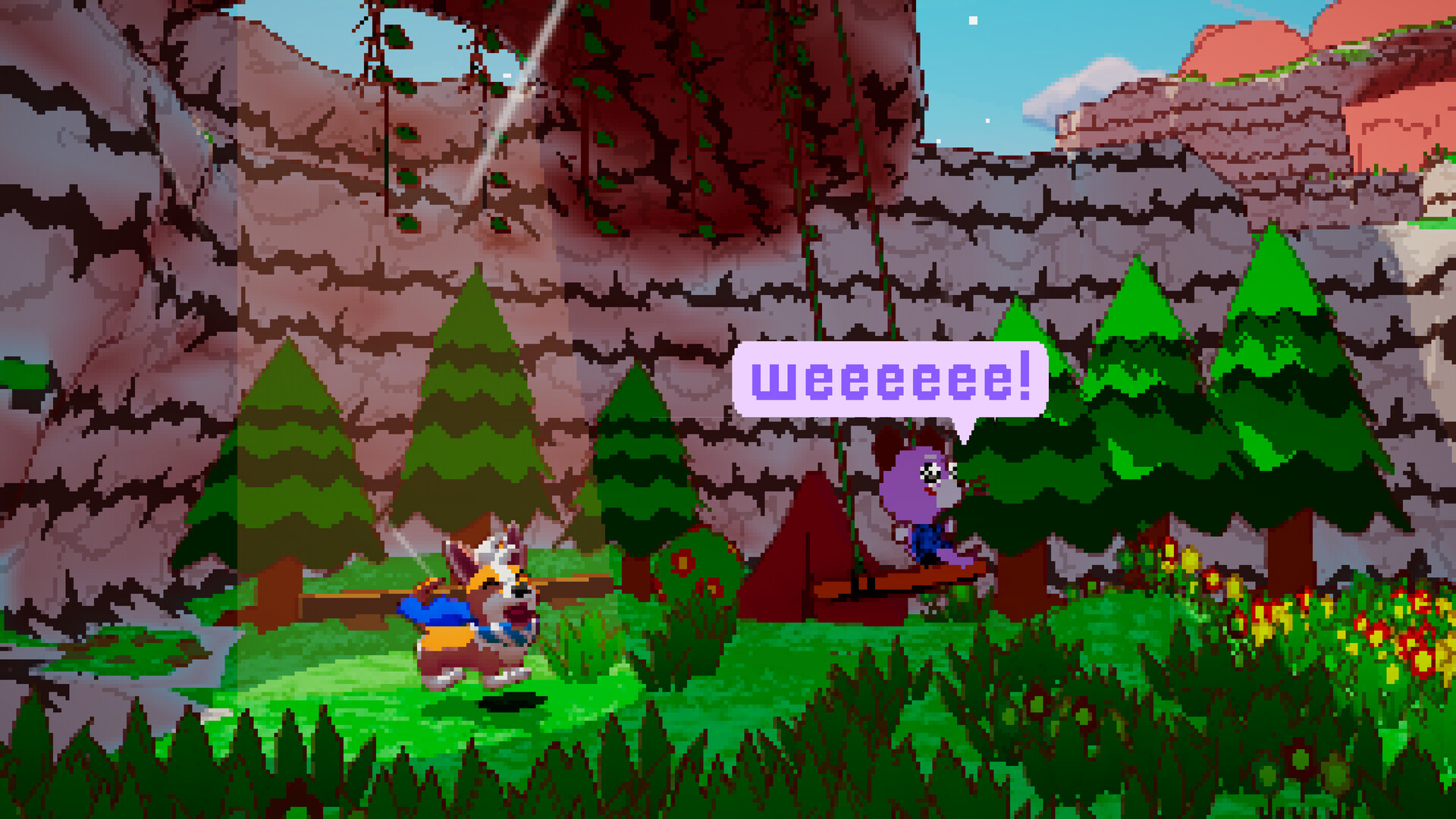 A Corgi’s Cozy Hike