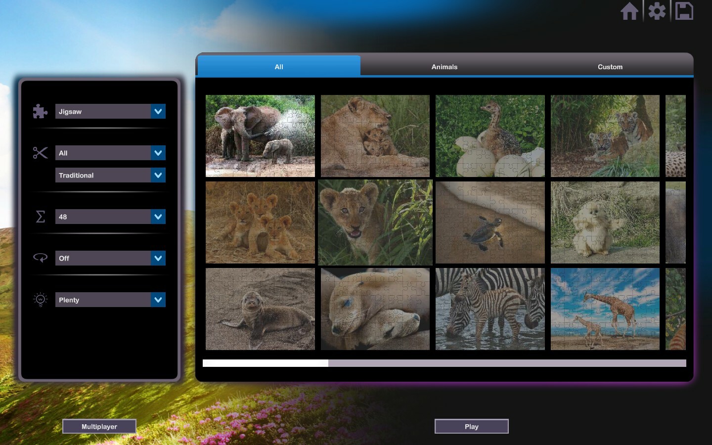 Let’s Play Jigsaw Puzzles: At the Zoo