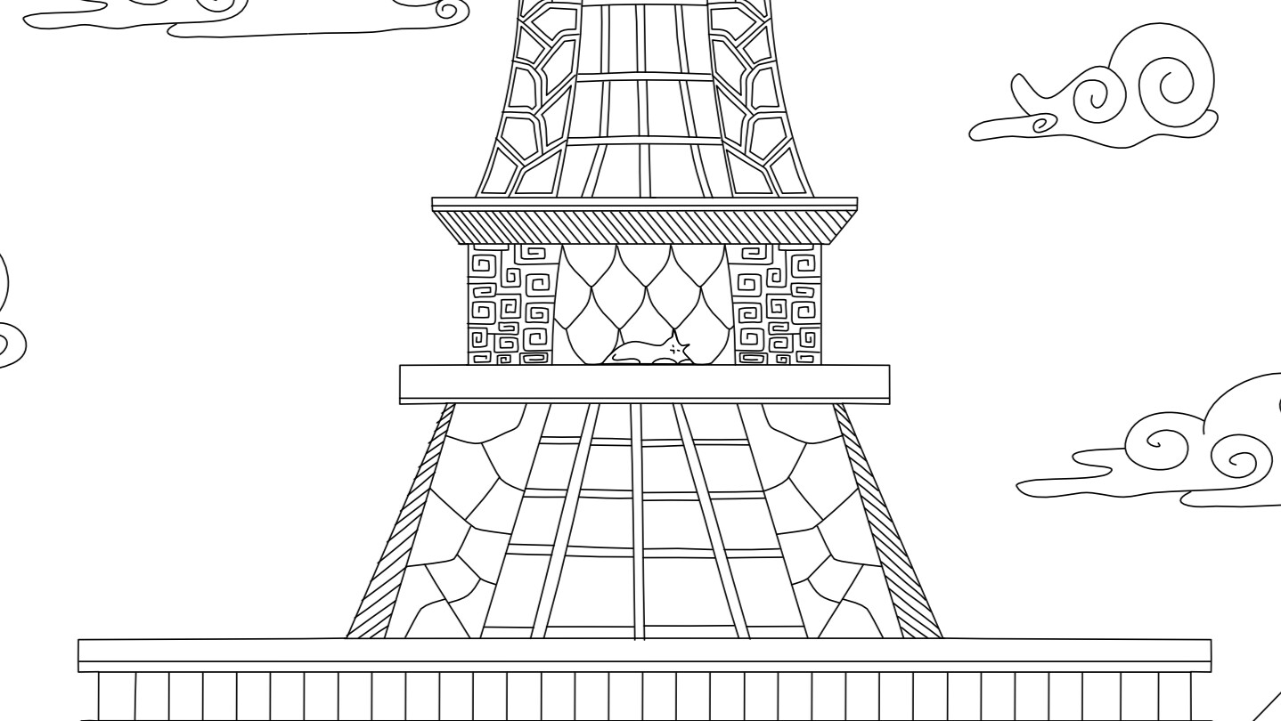 Cats Hidden in Paris