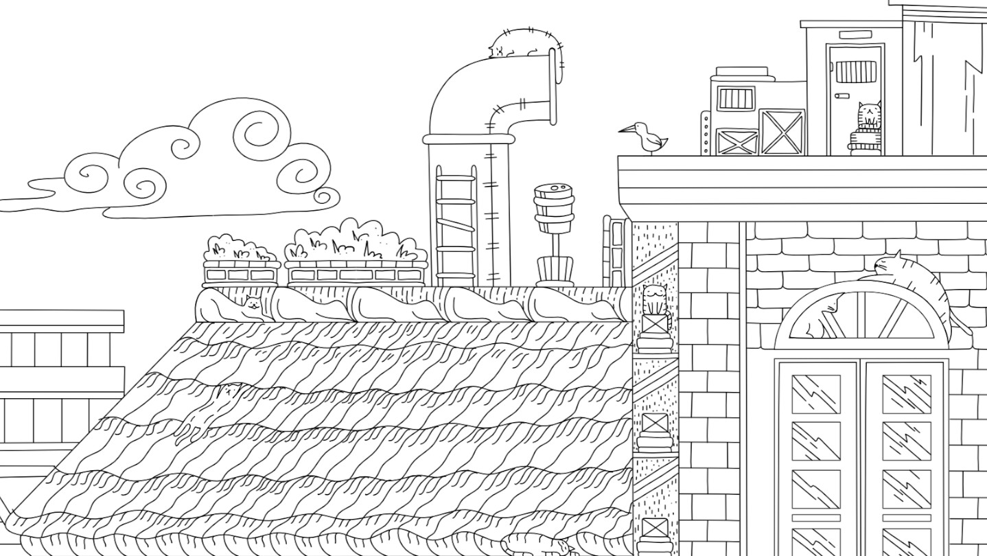 Cats Hidden in Paris