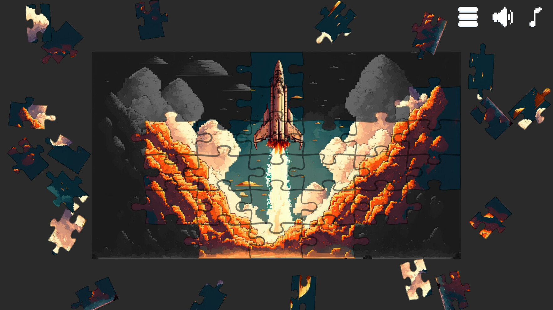 Retro Style: Pixel Art Jigsaw Puzzles – Expansion Pack 1