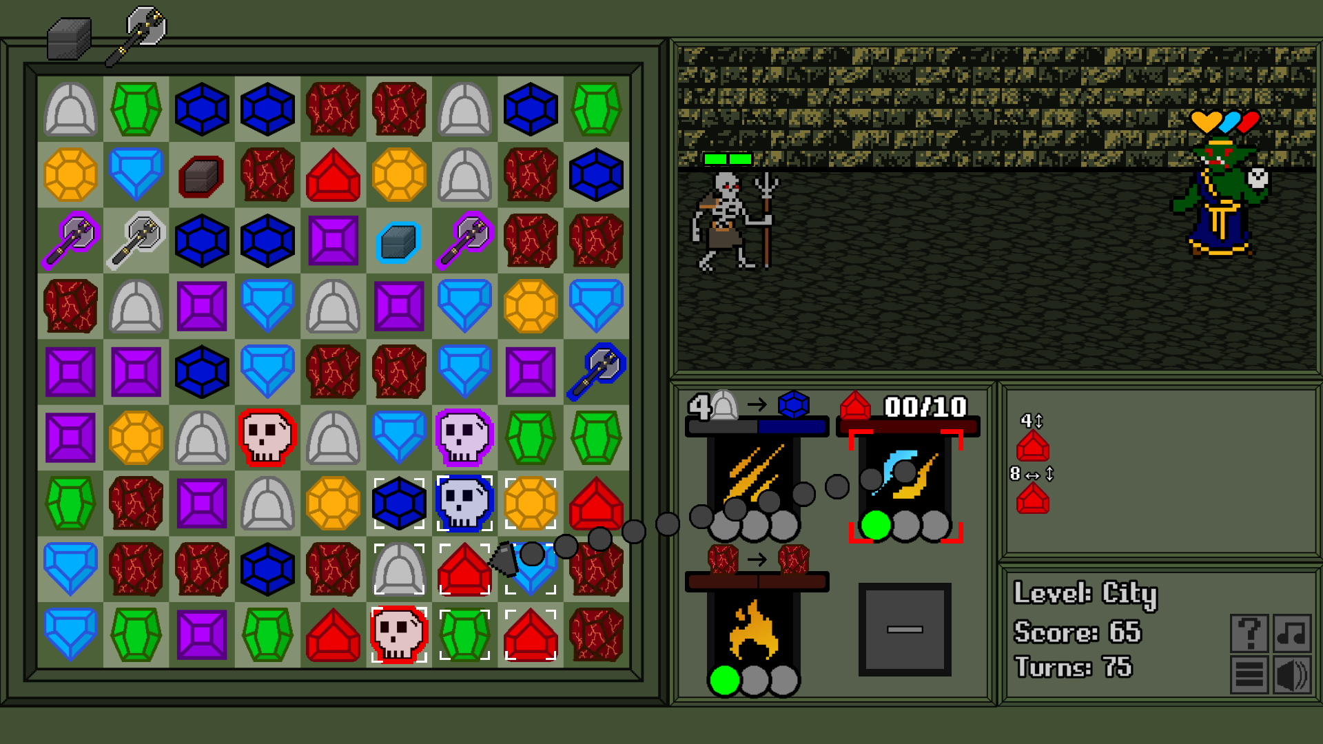 Dungeons &amp; Jewels